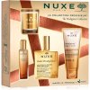 Nuxe Prodigieux Collection multifunkčný suchý olej na tvár, telo a vlasy 100 ml + EDP 15 ml + sprchový olej 100 ml + Sviečka 70 g