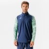 KIPSTA Mikina Viralto Wavy Club s 1/2 zipsom modro-zelená S