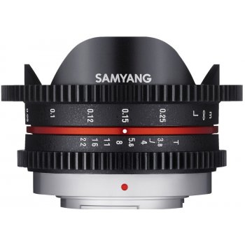 Samyang 7.5mm T3.8 Cine UMC Fish-eye MFT