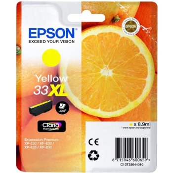 Epson 33XL Yellow - originálny