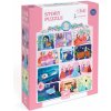DJECO Story puzzle Popoluška - 54 dielikov