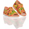 Manik detské papučky otvorená špička ovocie 312 1S