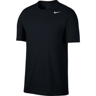 Nike Solid Dri-Fit Crew black white