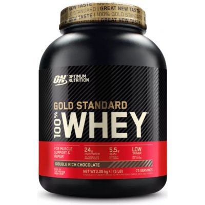 Optimum Nutrition 100 Whey Gold Standard 450 g, čokoláda