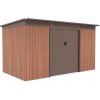 Záhradný domček G21 GRAH 700 - 340 x 206 cm, hnedý 6390094