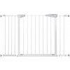 SPRINGOS Detská zábrana nastaviteľná 76-127 cm BabyLock biela