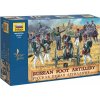 Zvezda Russian Foot Artillery 1812 1814 WargamesAoB figurky 8022 1:72