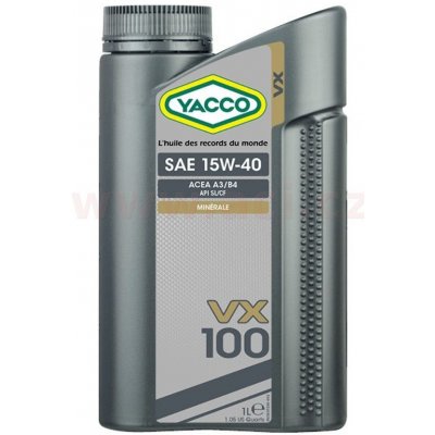 Yacco VX 100 15W-40 1 l