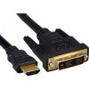 PremiumCord Kábel HDMI-A/DVI-D, M/M, 1m KPHDMD1 KPHDMD1