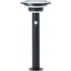 Brilliant Brilliant - LED Solárna lampa so senzorom GARVINA LED/3W/3,7V 45 cm IP44 čierna BI0101 + záruka 3 roky zadarmo