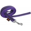 Firedog Pogumované vodítko 20 mm 2 m bez rúčky fialové