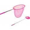 Lean Toys Skladacia sieťka na hmyz - 85 cm ružová