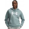 Dámska mikina cez hlavu Under Armour RIVAL FLEECE BIG LOGO HOODIE W zelená 1379501-323 - M
