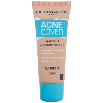 Dermacol make-up acnecover s korektorom C2 make-up 30 ml + 3 g korektor