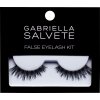 Gabriella Salvete False Eyelashes Black 1 pár + lepidlo na řasy 1 g