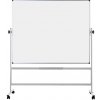 Bi-Office Mobilná otočná obojstranná biela popisovacia tabuľa, magnetická, 1800 x 1200 mm