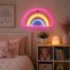 LED neónová nástenná lampa Dúha (Dekoratívne osvetlenie na USB)
