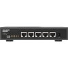 QNAP switch QSW-3205-5T (5x 10GbE port, pasiv. chlazení, podpora 100M/ 1G/ 2,5G / 5G a 10G)