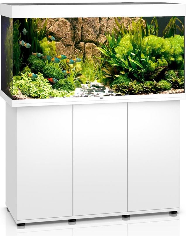 Juwel Rio LED 300 akvarijný set biely 121 x 50 x 66 cm, 350 l