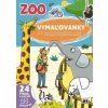 Vymaľovanky so samolepkami - ZOO (A4)