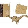 LEAN Toys Drevené 3D puzzle Brontosaurus 38ks