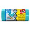 FINO Vrecia zaväzovacie s ušami Premium aromatic 35l 10µm 20 ks zelené