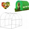 NABBI Greenhouse záhradný foliovník 300x200x200 cm zelená