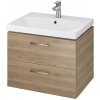Cersanit Lara umývadlo so skrinkou 59.4 cm orech S801-143-DSM