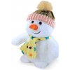 Plyšový snehuliak 26 cm