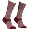 Ortovox Ski Tour Light Compression Long Socks Women Mountain Rose Blend