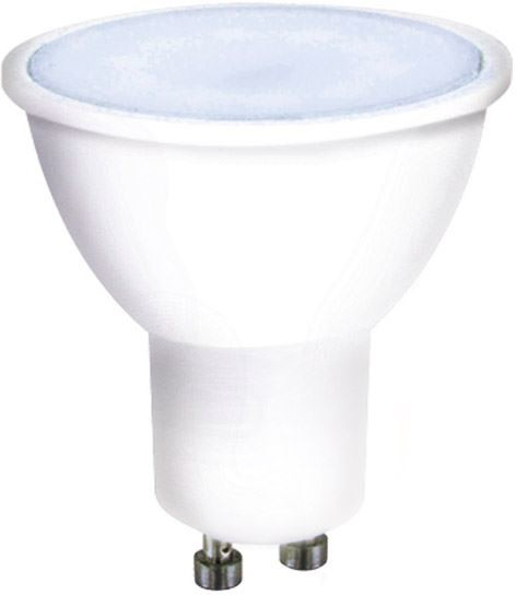 Solight LED žiarovka , bodová , 7W, GU10, 6000K, 595lm, biela