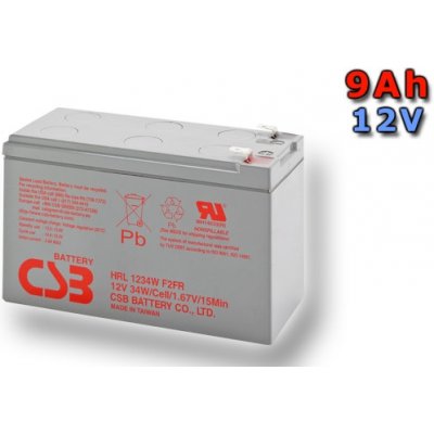 CSB HRL1234W F2 12V 9Ah