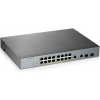 Zyxel GS1350-18HP, 18 Port managed CCTV PoE switch, long range, 250W (1 year NCC Pro pack license bundled)
