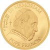 Pápež František 0,5g Au minca