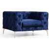 Kreslo Como Navy Blue