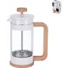 Kanvica french press 400ml sklo/PH/nerez s filtrom WHITELINE