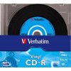 VERBATIM CD-R(10-Pack)Slim/Vinyl/DLP/52x/700MB 43426