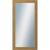 DANTIK - Zrkadlo v rámu, rozmer s rámom 60x120 cm z lišty HRAD zlatá patina (2822)
