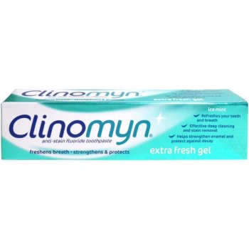 Clinomyn Extra Fresh Gel Ice Mint zubná pasta 75 ml