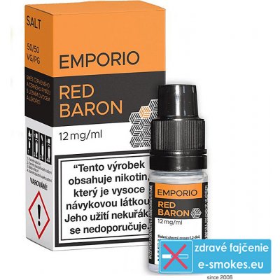 e-liquid Emporio Salt Red Baron 10ml - 12mg