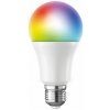 Solight RGB LED smart wifi žiarovka stmievateľná 15W E27 3000-6500K WZ532