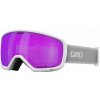 Giro Zimní brýle MILLIE BÍLO-ŠEDÉ CHUTE (ŽIVĚ RŮŽOVÁ, 00% S2 čočky) (NOVINKA 2024/2025)