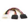 Gembird Kabel SATA napájecí 15cm interní (redukce molex 5,25