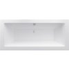 Mexen Cube obdĺžniková vaňa 190 x 80 cm, biela - 55051908000