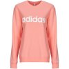 adidas Mikiny Essentials Linear French Terry Sweatshirt Ružová