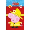Carbotex Bavlnený froté uteráček 30x50 cm - Prasiatko Pepina Hasič Tomík