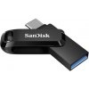 SanDisk Ultra Dual Drive Go/128GB/150MBps/USB 3.1/USB-A + USB-C/Čierna SDDDC3-128G-G46