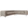 ROHOVÁ SEDAČKA CHESTERFIELD LARISSA PRAVÁ - ĽAVÁ 323 X 264 cm