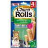 Pamlsok Inaba Churu Rolls cat Kura & Tuniak 4 tuby 40 g