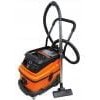 30L priemyselný stavebný vysávač na mokré sušenie + zásuvka a trepačka filtra